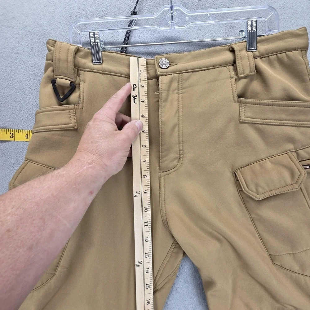 Cargo Pants Mens Large Beige Tiijoy‎ Stretch Casual Pants Slim Fit Hiking Thick